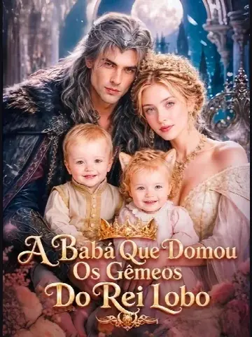 Capa de A Babá que Domou os Gêmeos do Rei Lobo