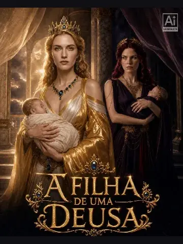 Capa de A Filha Deu uma Deusa