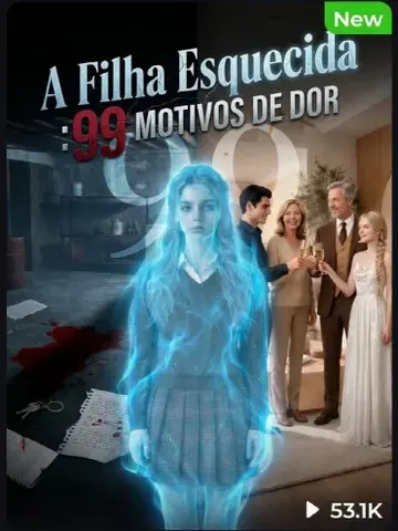 Capa de A Filha Esquecida: 99 Motivos de Dor