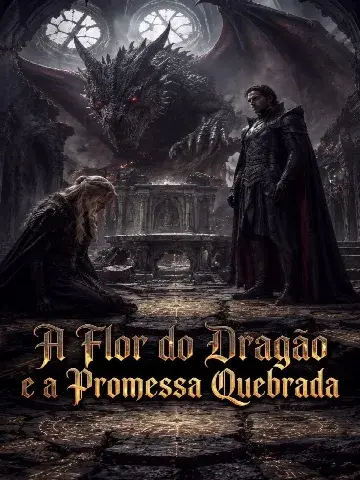 Capa de A Flor do Dragão e a Promessa Quebrada