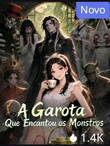 Capa de A Garota que Encantou os / Monstros