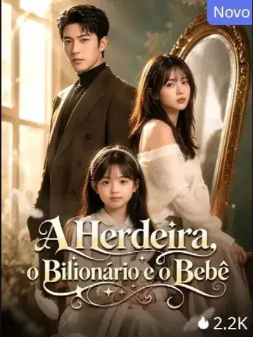Capa de A Herdeira, o Bilionário e o Bebê