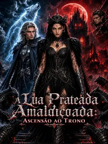 Capa de A Lua Prateada Amaldiçoada: Ascensão ao Trono