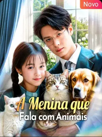Capa de A Menina que Fala com Animais