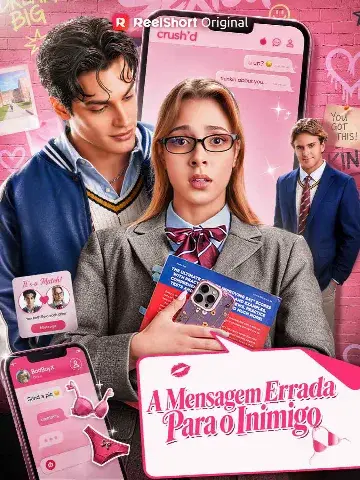 Capa de A Mensagem Errada para o Inimigo