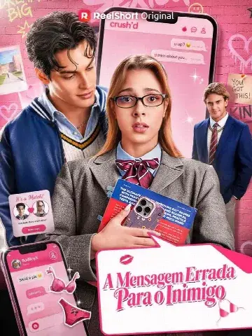 Capa de A Mensagem Errada para o Inimigo