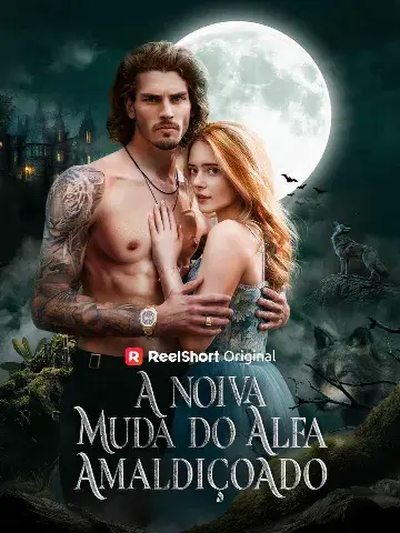 Capa de A Noiva Muda do Alfa Amaldiçoado