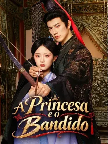 Capa de A Princesa e o Bandido