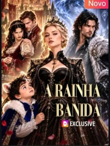 Capa de A Rainha Banida