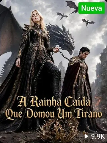 Capa de A Rainha Caída que Domou um Tirano