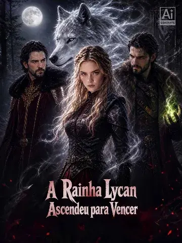 Capa de A Rainha Lycan Ascendeu para Vencer