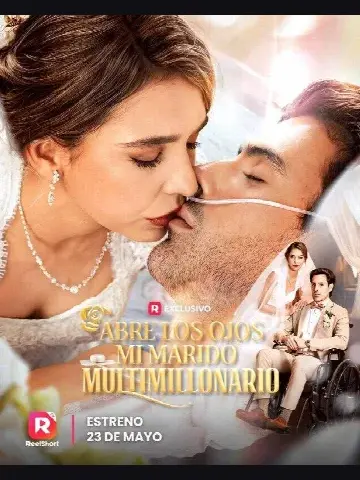 Capa de Abre os Olhos Meu Marido Multimilionário Abre Los Ojos Mi Marido Multimilionario Versão Latina