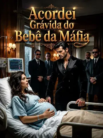 Capa de Acordei Grávida do Bebê da Máfia