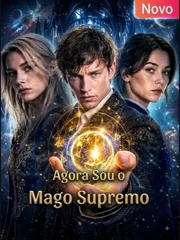 Capa de Agora Sou o Mago Supremo