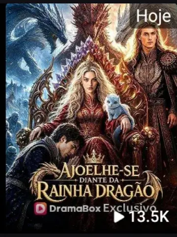 Capa de Ajoelhem-se Diante da Rainha Dragão