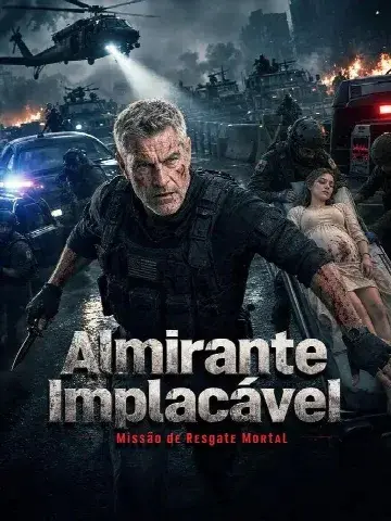 Capa de Almirante Implacável Missão de Resgate Mortal