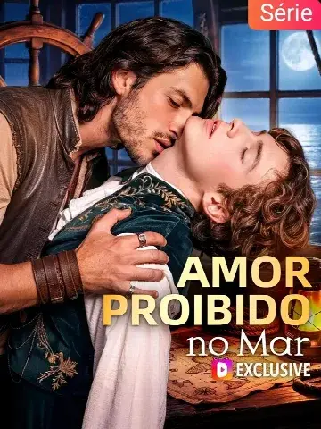 Capa de AMOR PROIBIDO NO MAR Lgbt / Bl