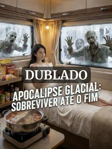Capa de Apocalipse Glacial: Sobreviver Até o Fim