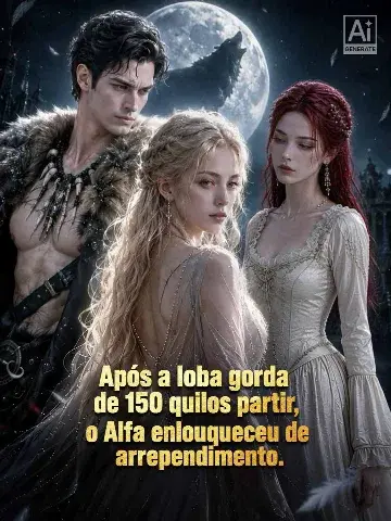 Capa de Após a Loba Gorda de 150 Quilos Partir, o Alfa Enlouqueceu de Arrependimento.