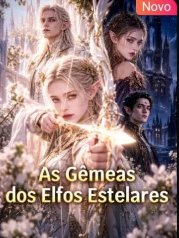 Capa de As Gêmeas dos Elfos Estelares