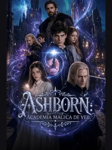 Capa de Ashborn: Academia Mágica de Veil