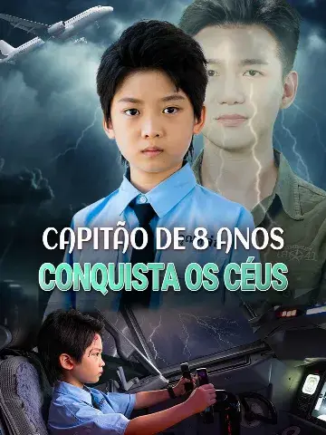 Capa de Capitão de 8 Anos Conquista os Céus