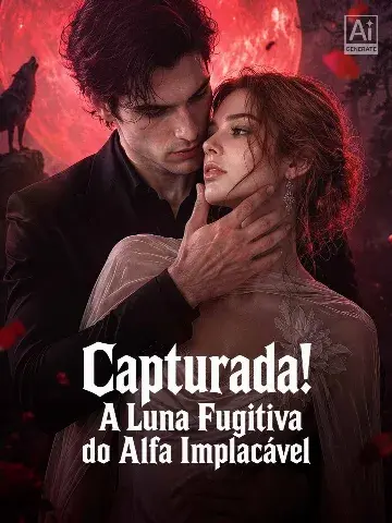 Capa de Capturada! a Luna Fugitiva do Alfa Implacável