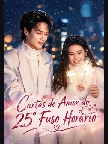 Capa de Cartas de Amor do 25º Fuso Horário
