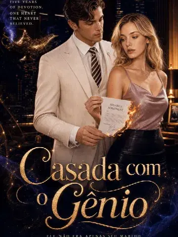 Capa de Casada com o Gênio