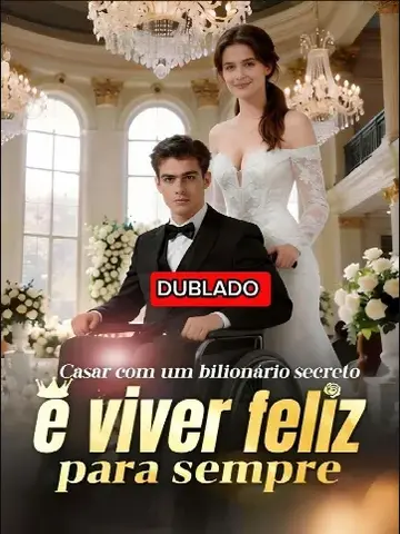 Capa de Casar com um Bilionário Secreto É Viver Feliz para Sempre