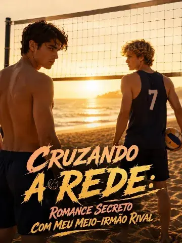 Capa de Cruzando a Rede: Romance Secreto com Meu Meio-Irmão Rival