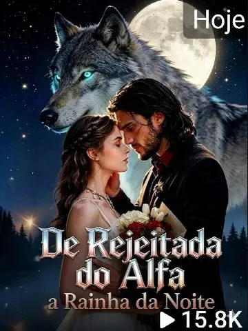 Capa de De Rejeitada do Alfa a Rainha da Noite
