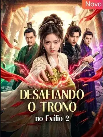 Capa de Desafiando o Trono no Exílio 2