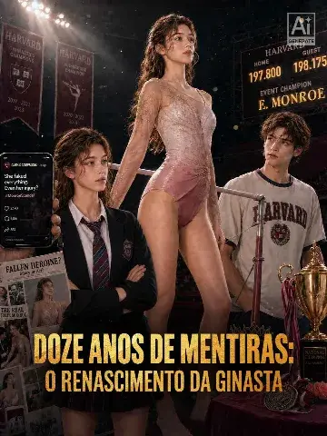 Capa de Doze Anos de Mentiras: o Renascimento da Ginasta