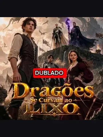 Capa de Dragões Se Curvam ao Lixo