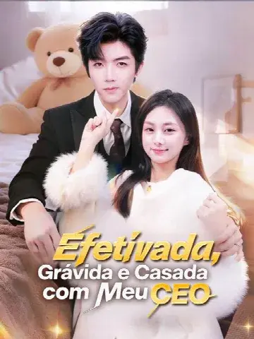 Capa de Efetivada, Grávida e Casada com Meu CEO