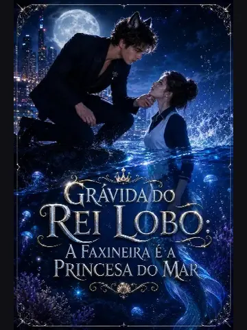Capa de Grávida do Rei Lobo: a Faxineira É a Princesa do Mar