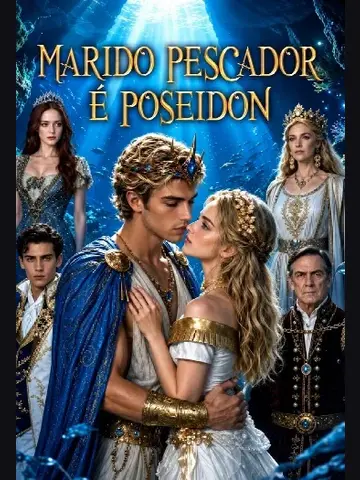 Capa de Marido Pescador / É Poseidon