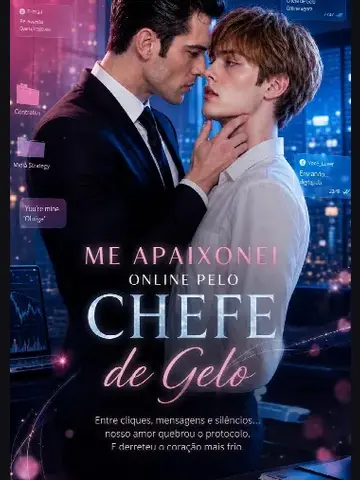 Capa de Me Apaixonei Online Pelo Chefe de Gelo Bl