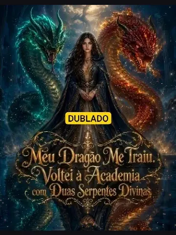 Capa de Meu Dragão Me Traiu. Voltei à Academia com Duas Serpentes Divinas
