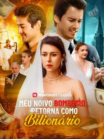 Capa de Meu Noivo Bombeiro Retorna Como Bilionário