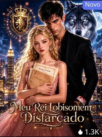 Capa de Meu Rei Lobisomem Disfarçado