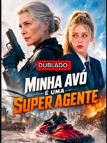 Capa de Minha Avó É uma Super Agente
