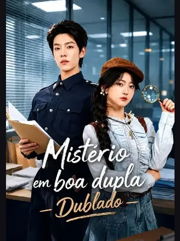 Capa de MISTÉRIO EM BOA DUPLA Detetive e Capitão de Polícia