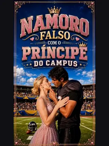 Capa de Namoro Falso com o Príncipe do Campus