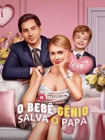 Capa de O Bebê Gênio Salva o Papá