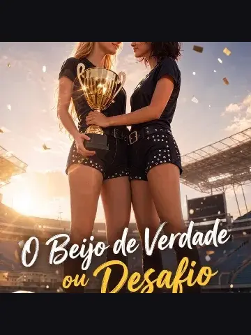 Capa de O Beijo de Verdade ou Desafio