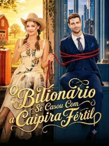 Capa de O Bilionário Se Casou com a Caipira Fértil