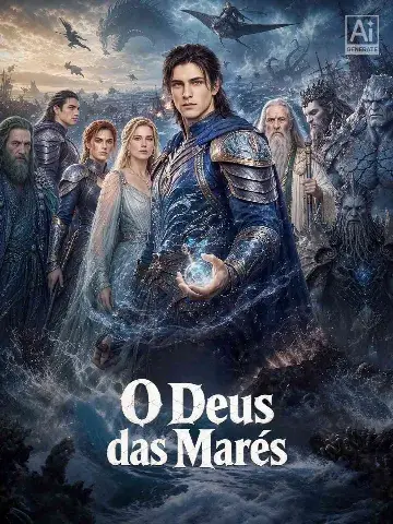 Capa de O Deus das Marés