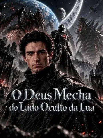 Capa de O Deus Mecha do Lado Oculto da Lua